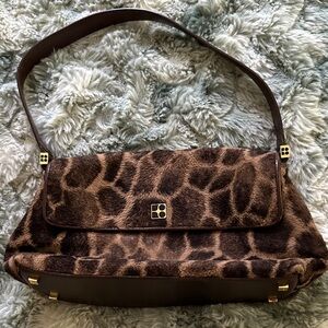 Kate Spade Brown Leopard Shoulder Bag